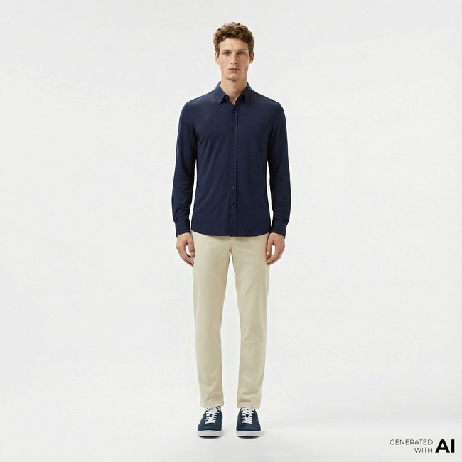  Lacoste Erkek Bej Pantolon