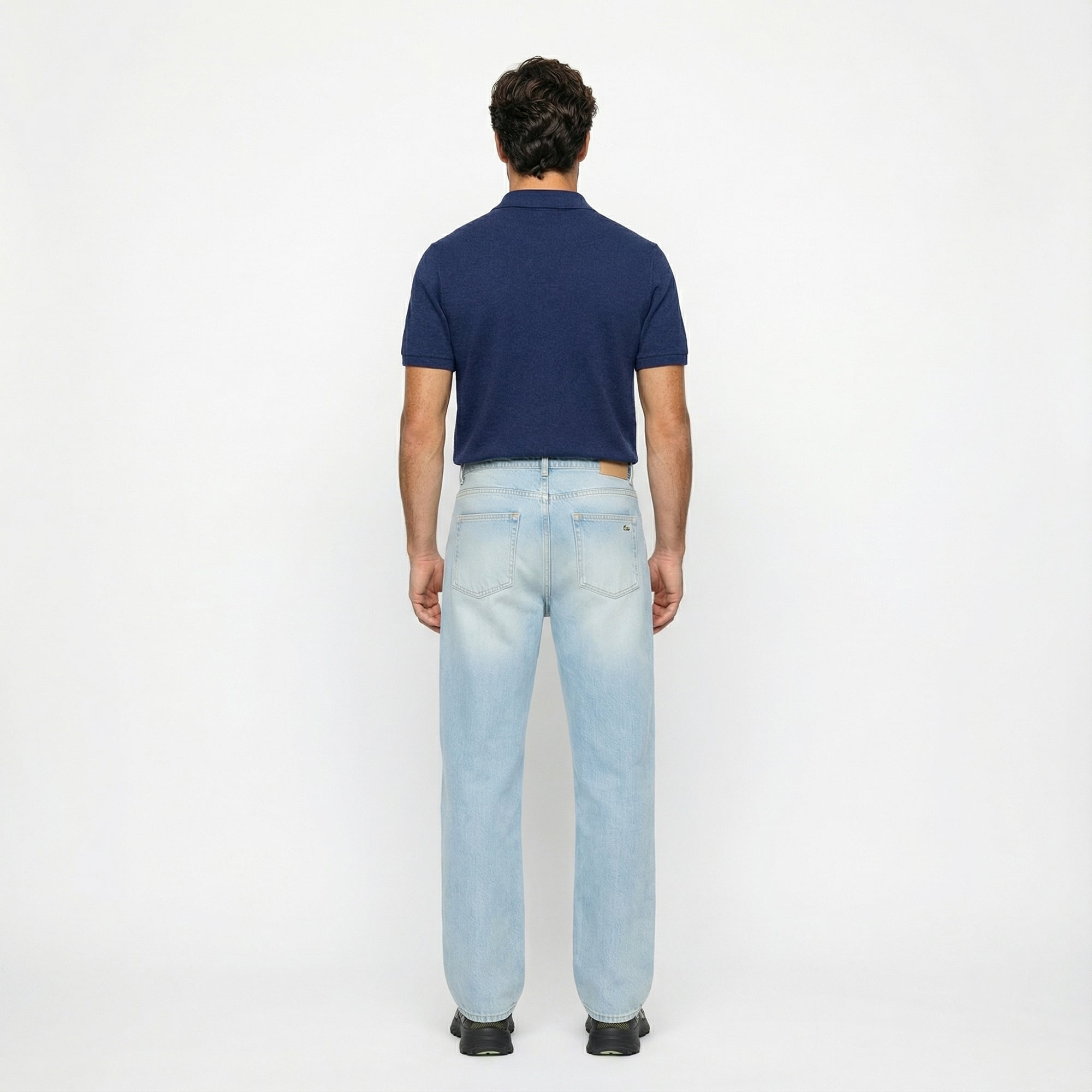 Lacoste Erkek Straight Fit Mavi Pantolon