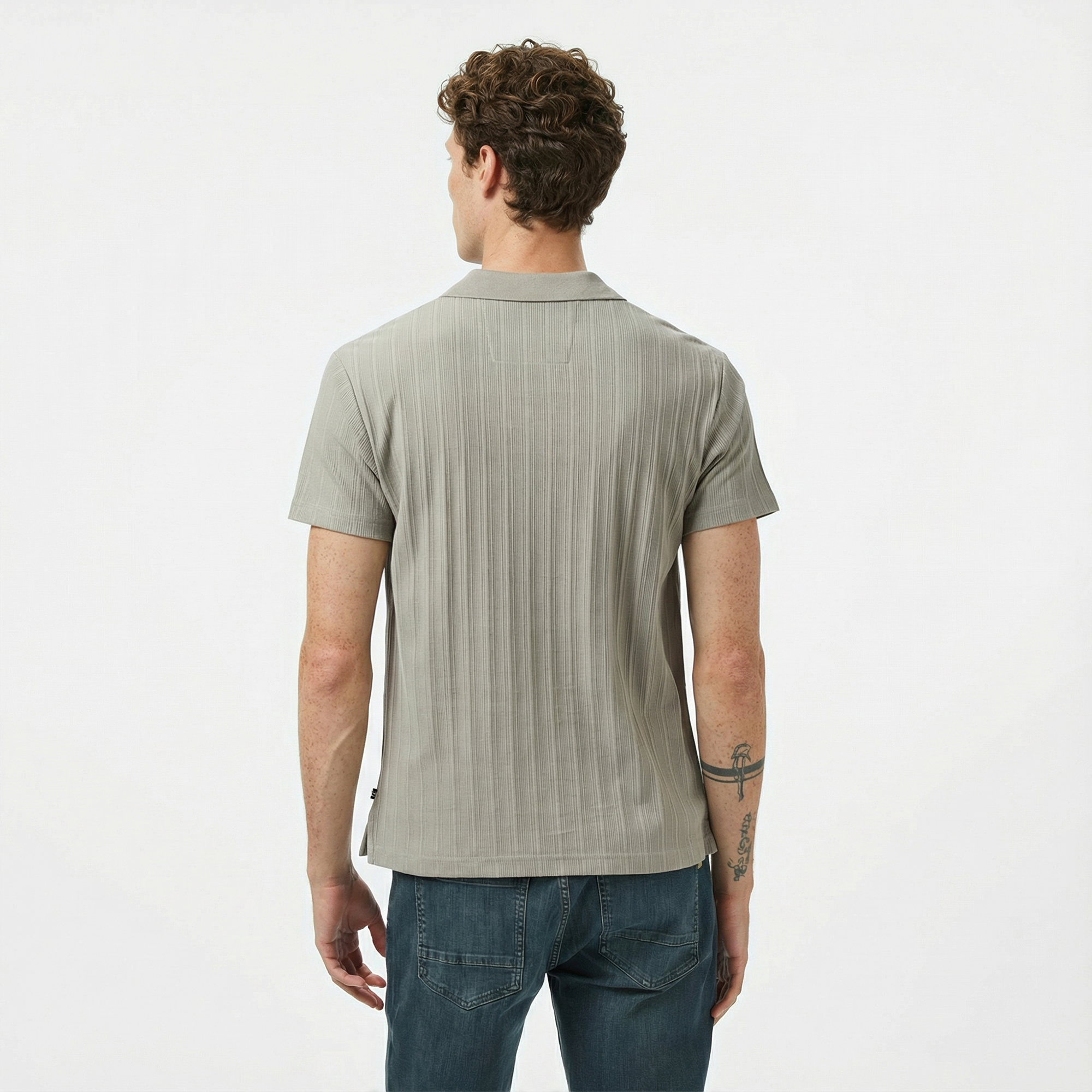  Nautica Erkek Yeşil Classic Fit Polo Yaka T-Shirt