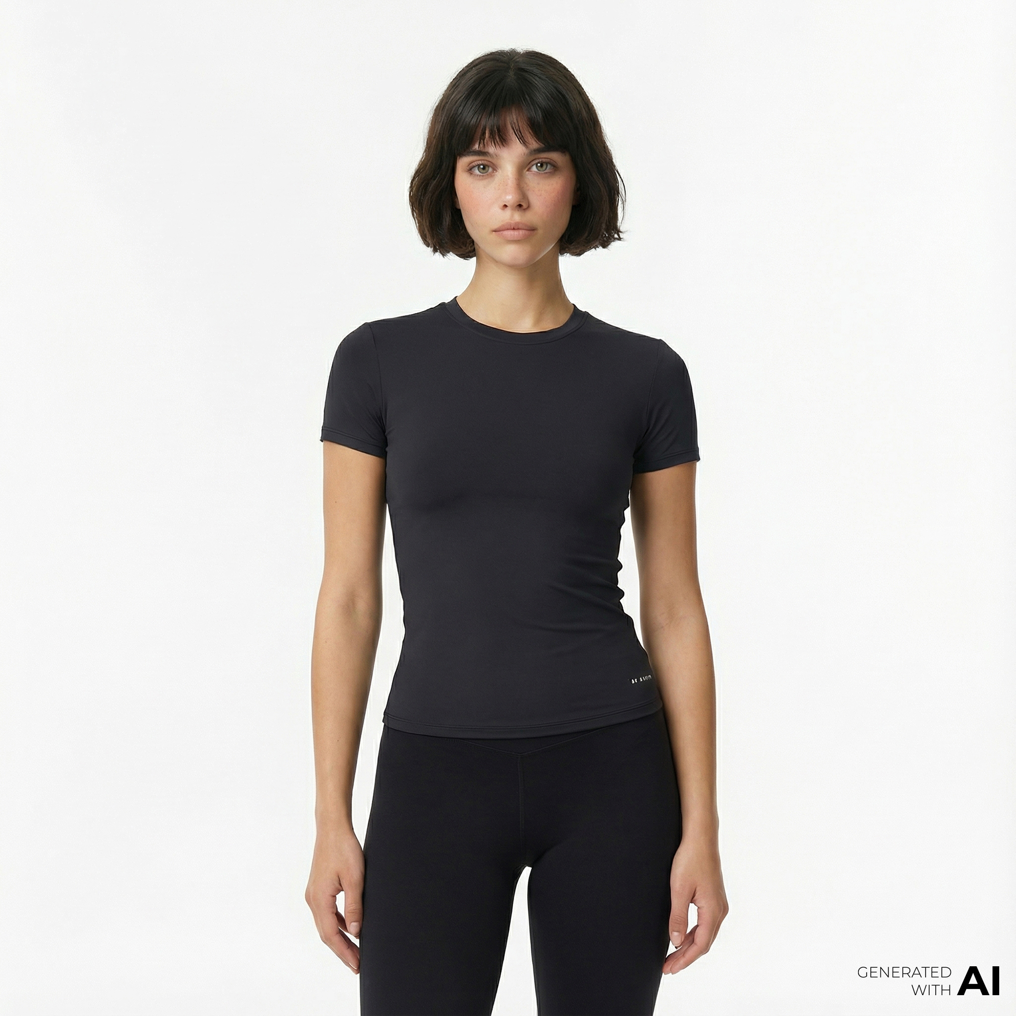  P.E Nation Foundation Kadın Siyah T-Shirt