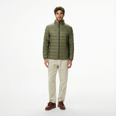  Boss Oden Erkek Yeşil Mont