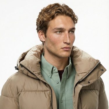  Boss Omaris Erkek Yeşil Mont