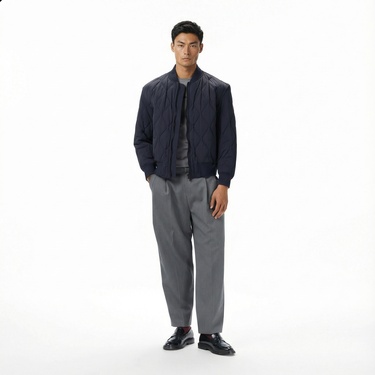  Boss Osnape Erkek Lacivert Mont