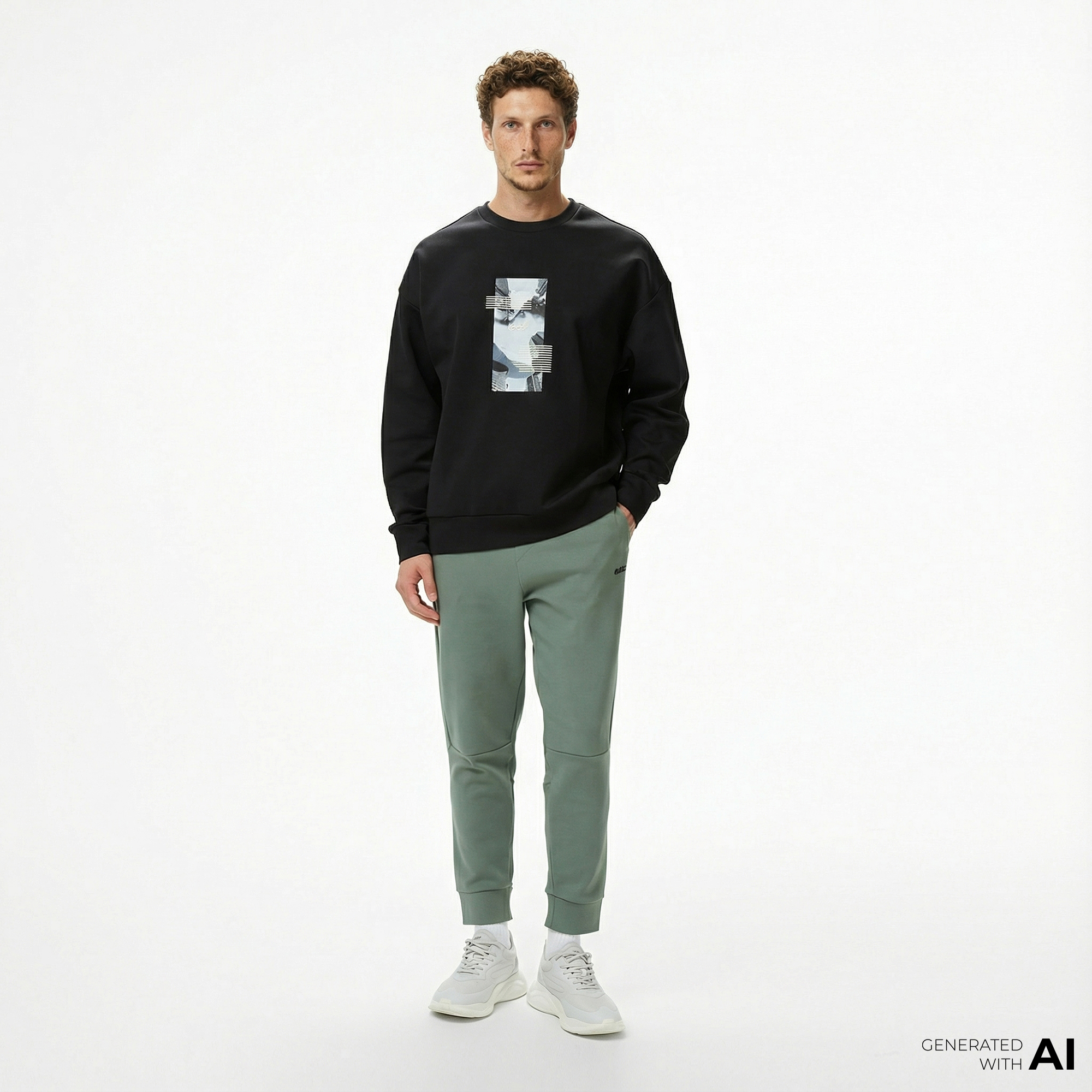  Boss Zone Erkek Yeşil Eşofman Altı