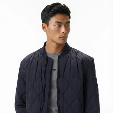  Boss Osnape Erkek Lacivert Mont