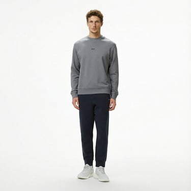  Boss Erkek Gri Sweatshirt