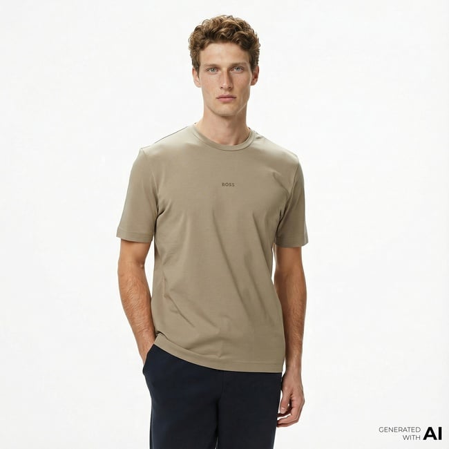  Boss Erkek Yeşil T-Shirt