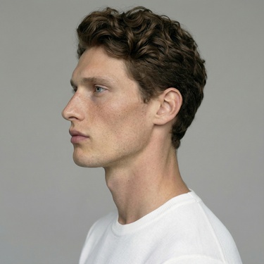  Calvin Klein Supima Cotton Crew Erkek Beyaz Triko