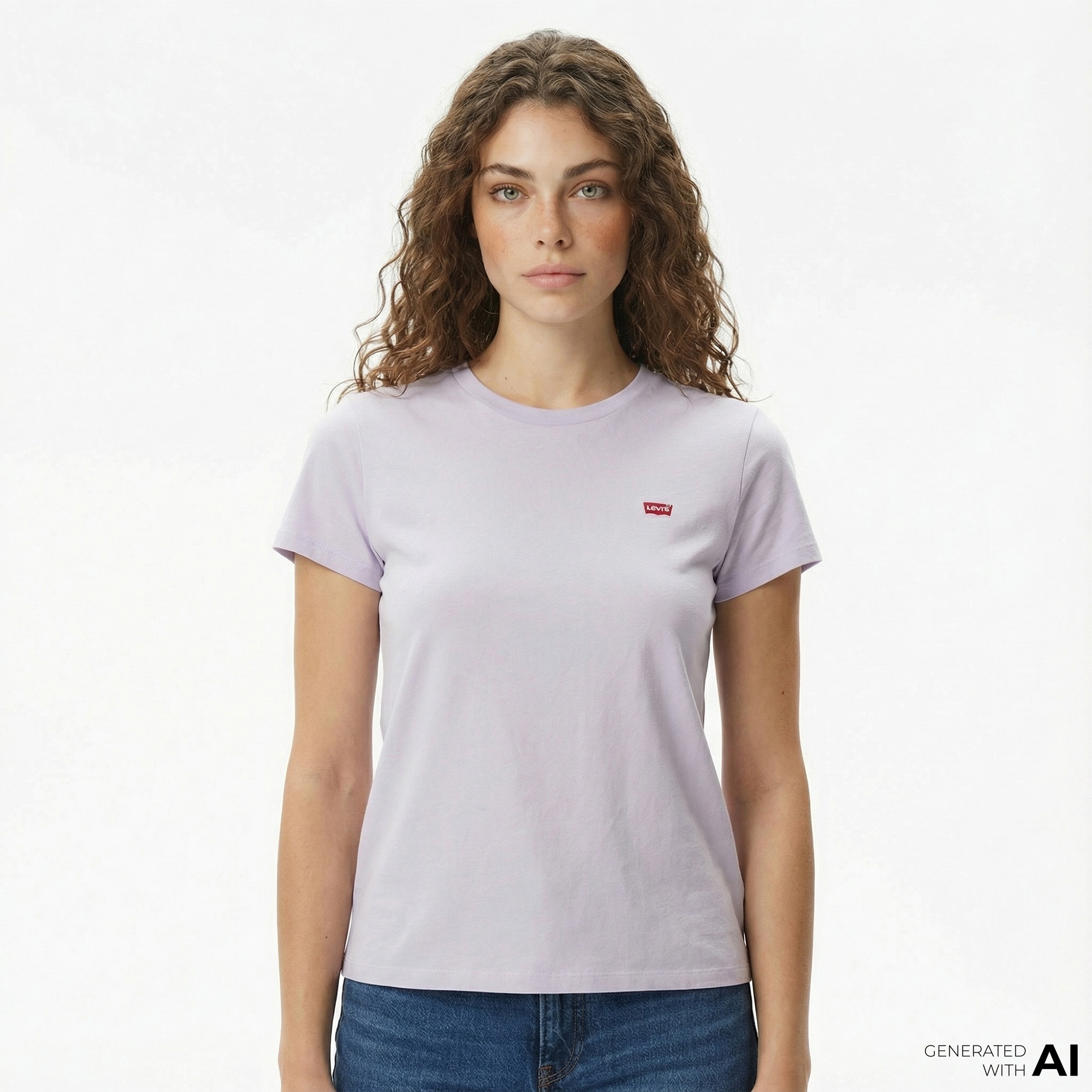 Levi's Perfect Kadın Lila T-Shirt