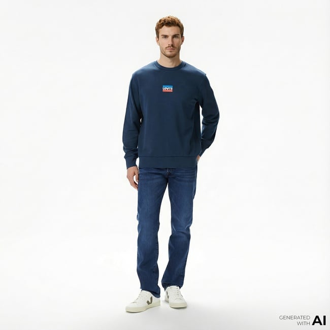  Levi's 501 Original Local Her Eyes Erkek Koyu Lacivert Jean