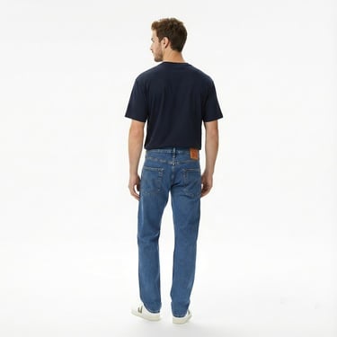  Levi's 502 Taper Frozen Erkek Mavi Jean