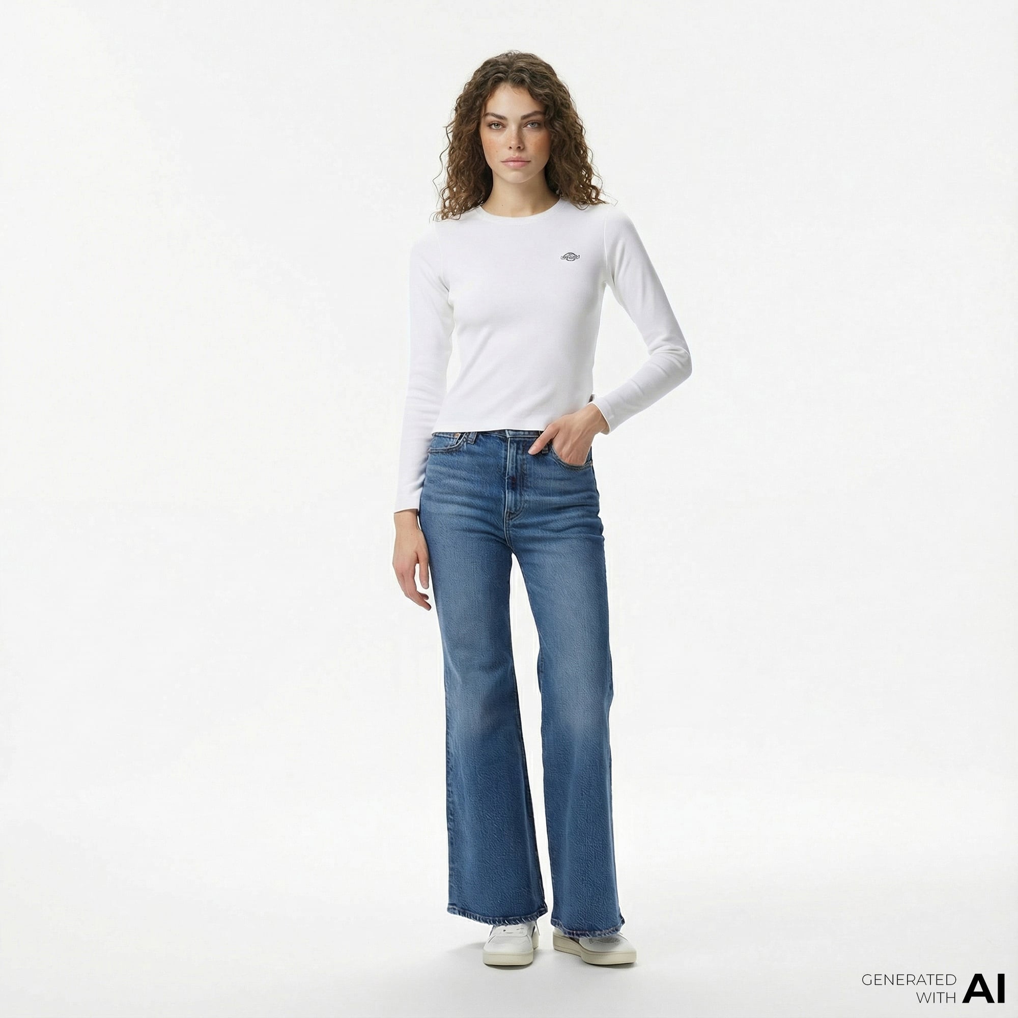 Levi's Bootcut Sonoma Walks Kadın Koyu Mavi Jean