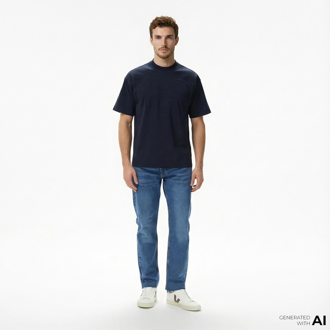  Levi's 502 Taper Frozen Erkek Mavi Jean