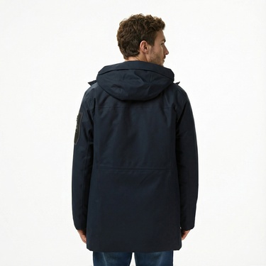  Boss Hexatech Erkek Lacivert Parka