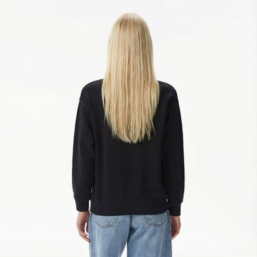  Levi's Standard Crew Caviar Kadın Siyah Sweatshirt