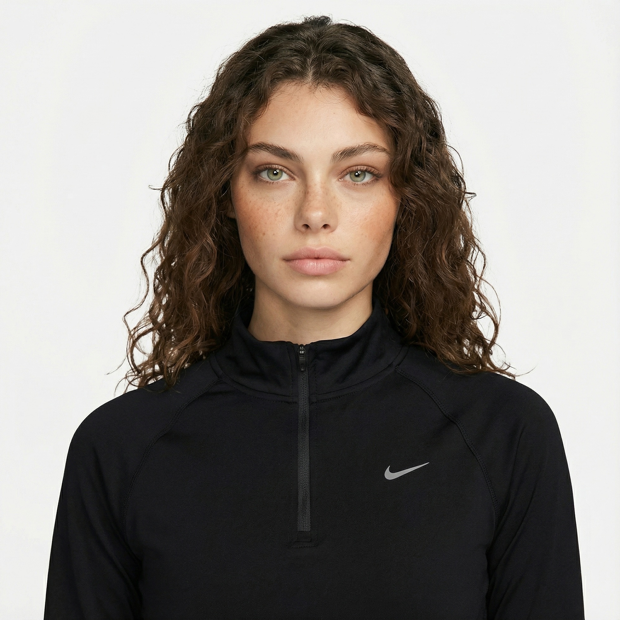 Nike Tempo Dri-Fit Kadın Siyah Uzun Kollu T-Shirt