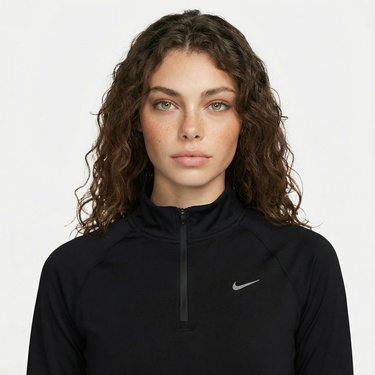  Nike Tempo Dri-Fit Kadın Siyah Uzun Kollu T-Shirt