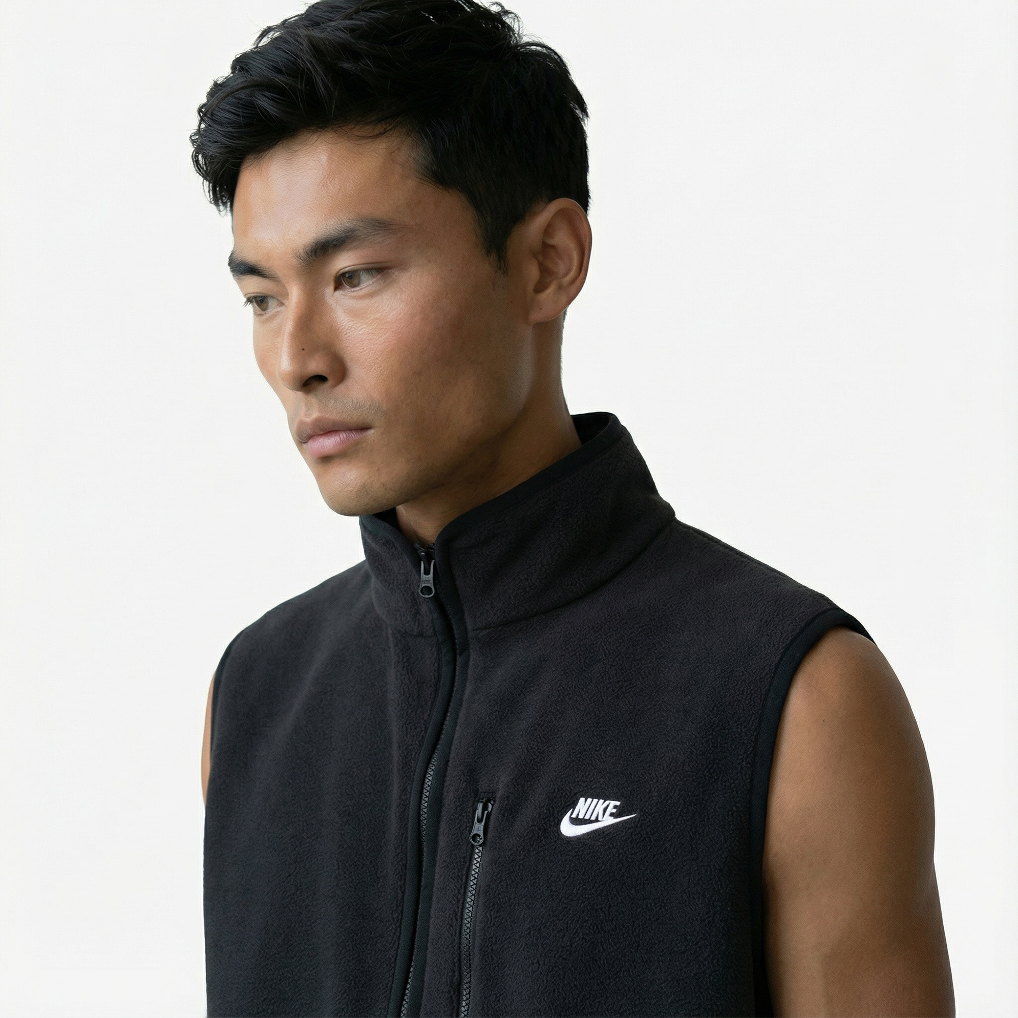 Nike Sportswear Club Winterized Erkek Siyah Yelek