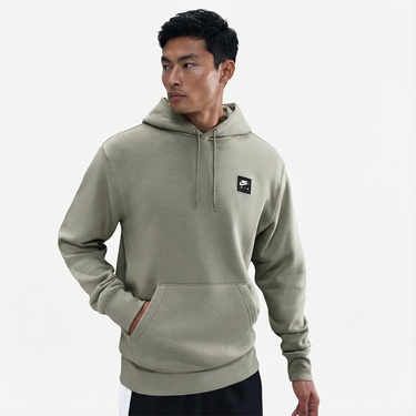  Nike Air Pullover Erkek Yeşil Kapüşonlu Hoodie