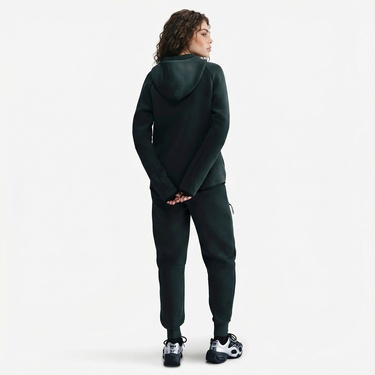  Nike Sportswear Tech Fleece Windrunner Kadın Yeşil Eşofman Üstü