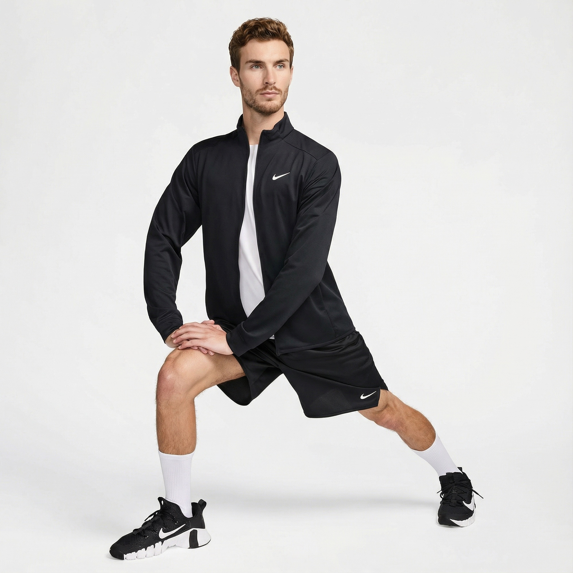 Nike Dri-Fit Totality Knit Erkek Siyah Ceket