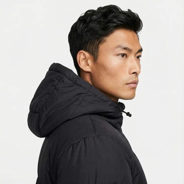  Nike Sportswear Erkek Siyah Mont