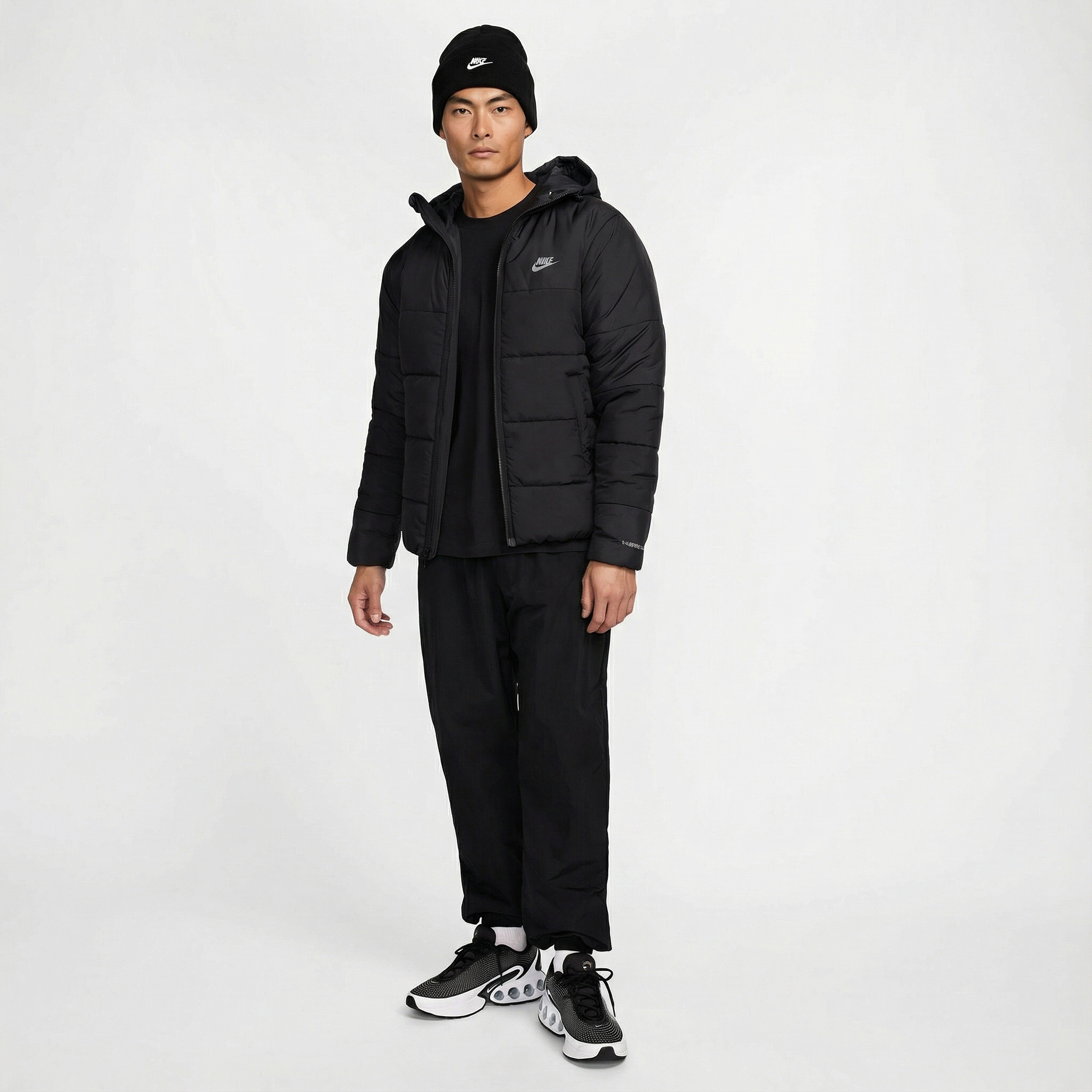 Nike Sportswear Erkek Siyah Mont