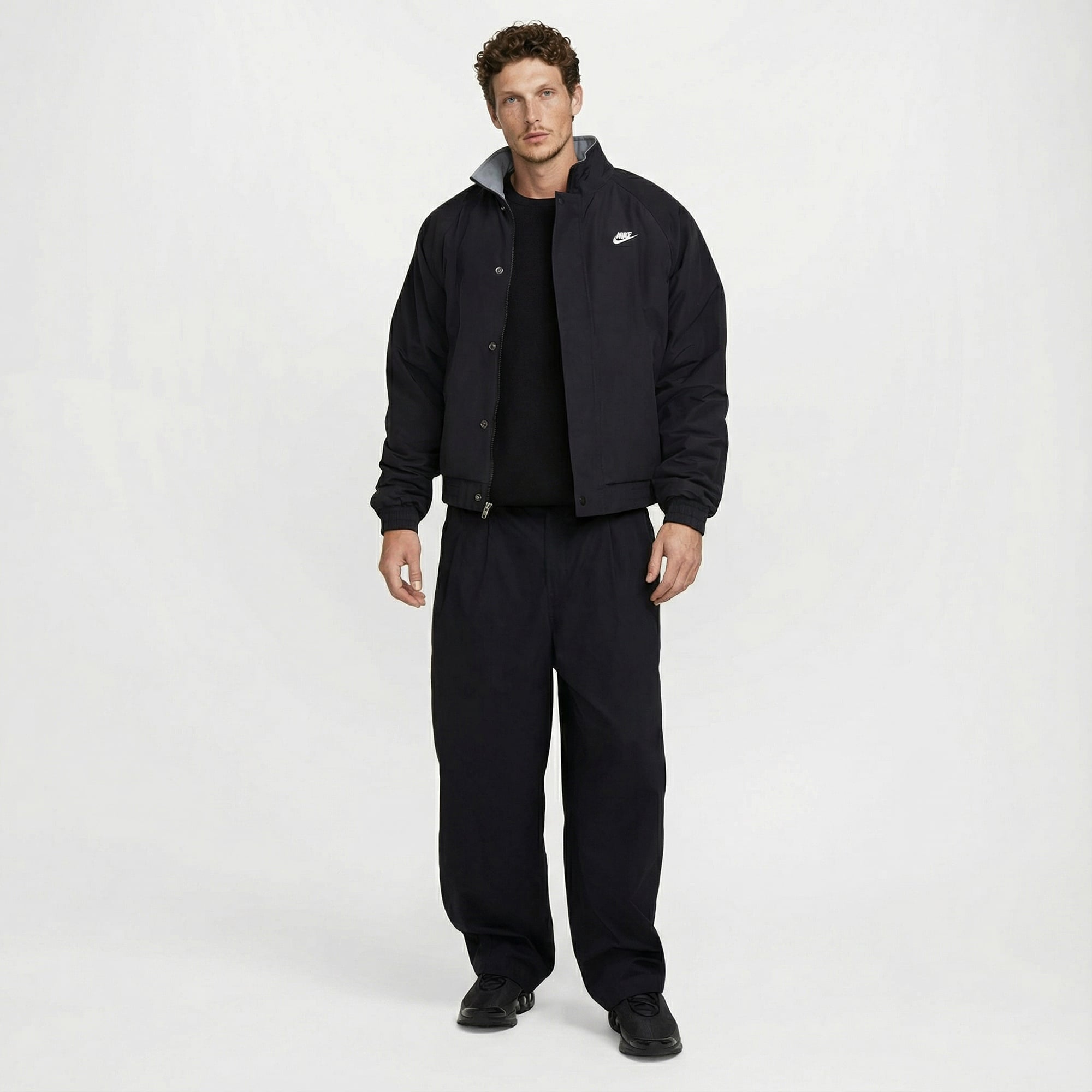 Nike Club Futura Erkek Siyah Ceket