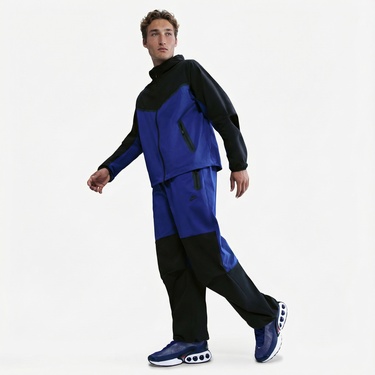  Nike Dri-Fit Tech Woven Erkek Mavi Eşofman Altı