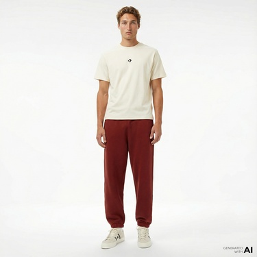  Converse Erkek Bordo Eşofman Altı