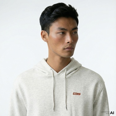  Converse Erkek Gri Sweatshirt