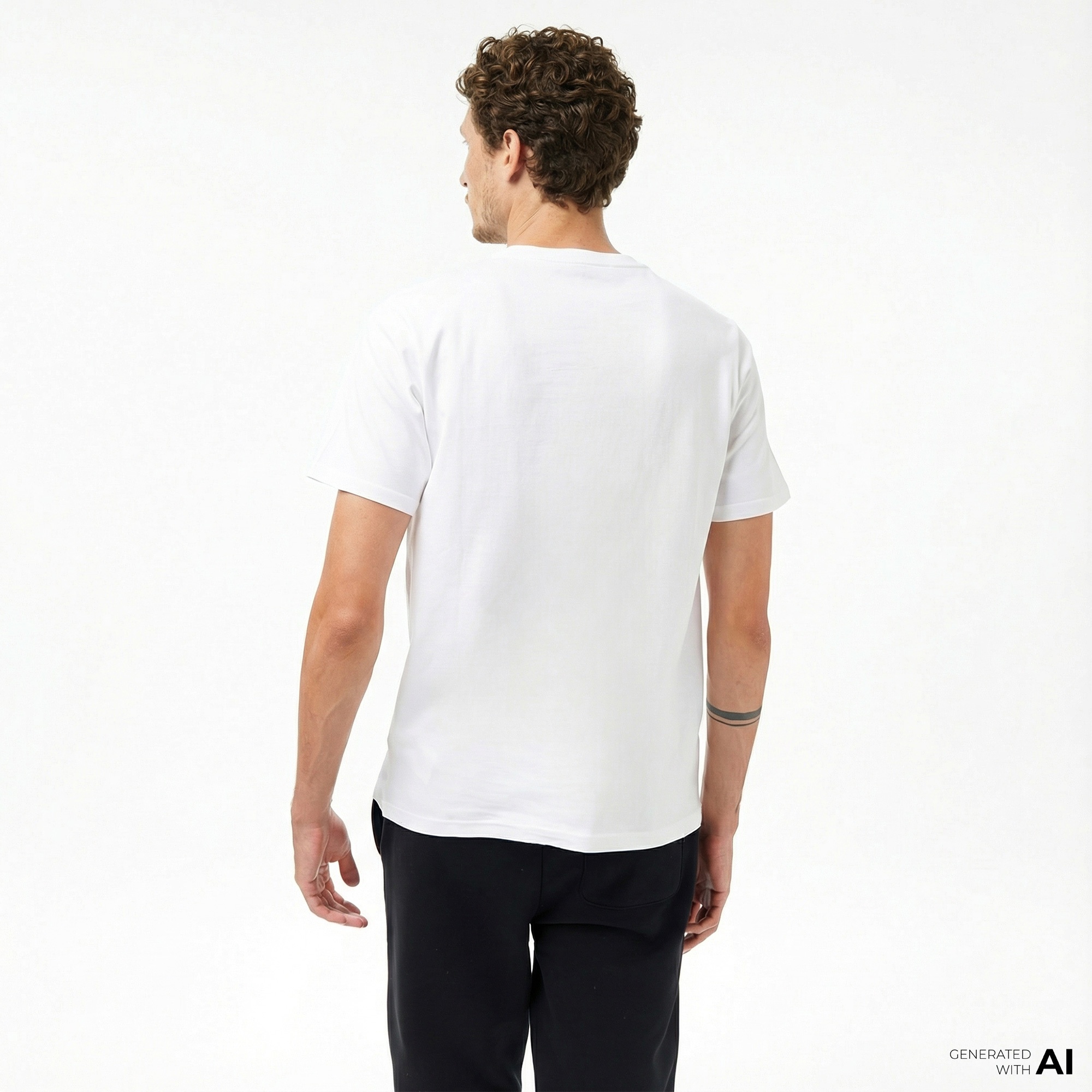 Converse Erkek Beyaz T-Shirt