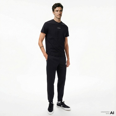  Converse Erkek Siyah T-Shirt