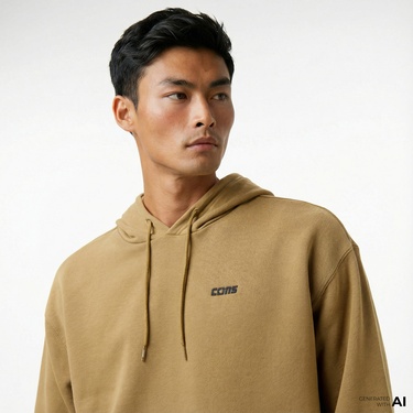 Converse Erkek Kahverengi Sweatshirt