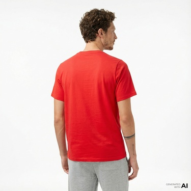  Converse Erkek Kırmızı T-Shirt