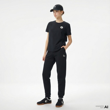  Converse Kadın Siyah Eşofman Altı