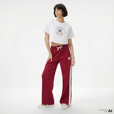  Converse Kadın Beyaz T-Shirt