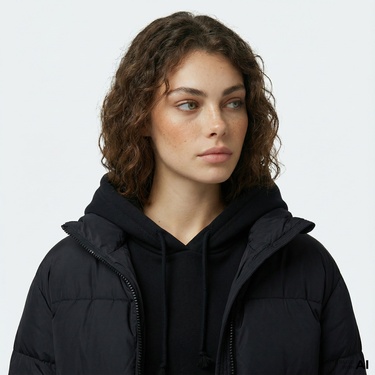  Converse Kadın Siyah Mont