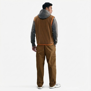  Nike Sportswear Club Winterized Erkek Kahverengi Yelek