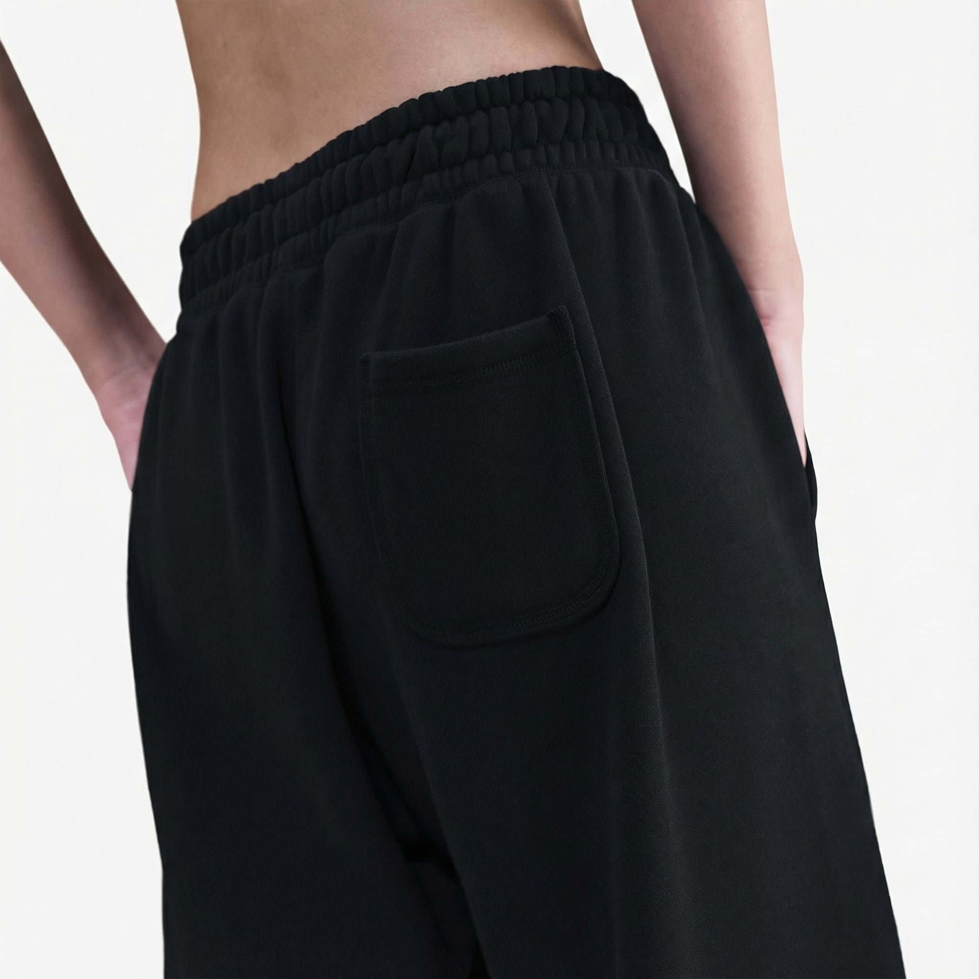 Nike Sportswear Street Fleece Kadın Siyah Eşofman Altı