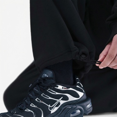  Nike Sportswear Street Fleece Kadın Siyah Eşofman Altı