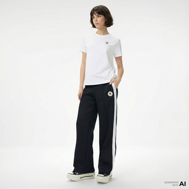  Converse Kadın Siyah Eşofman Altı