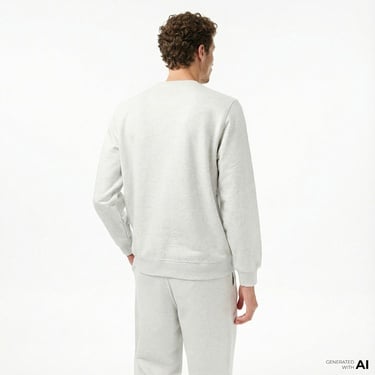  Converse Erkek Gri Sweatshirt