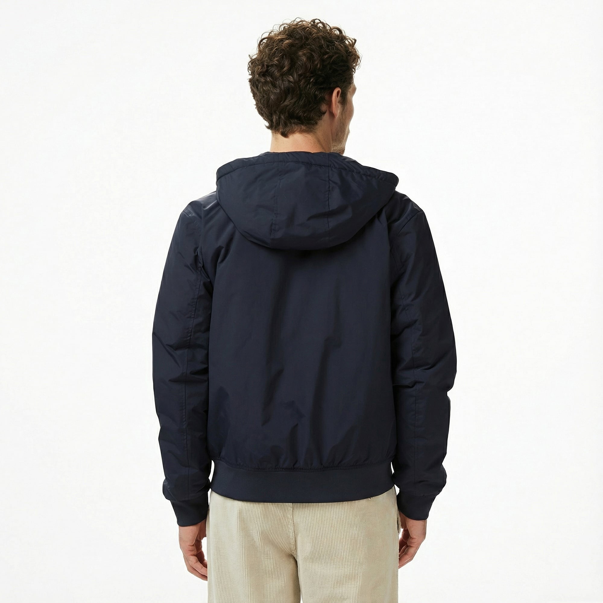 Fred Perry Hooded Brentham Erkek Lacivert Mont