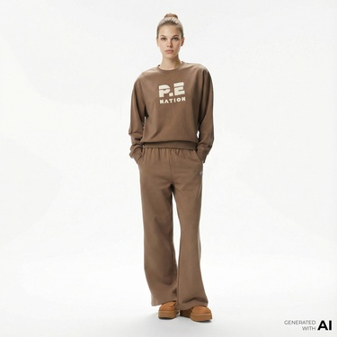  P.E Nation Adventure Kadın Kahverengi Pantolon
