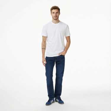  Armani Exchange Erkek Beyaz T-Shirt