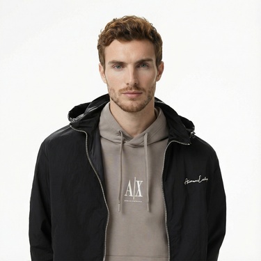  Armani Exchange Erkek Siyah Ceket