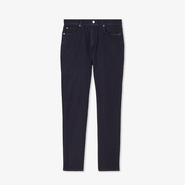  Lacoste Erkek Slim Fit Koyu Mavi Jean Pantolon