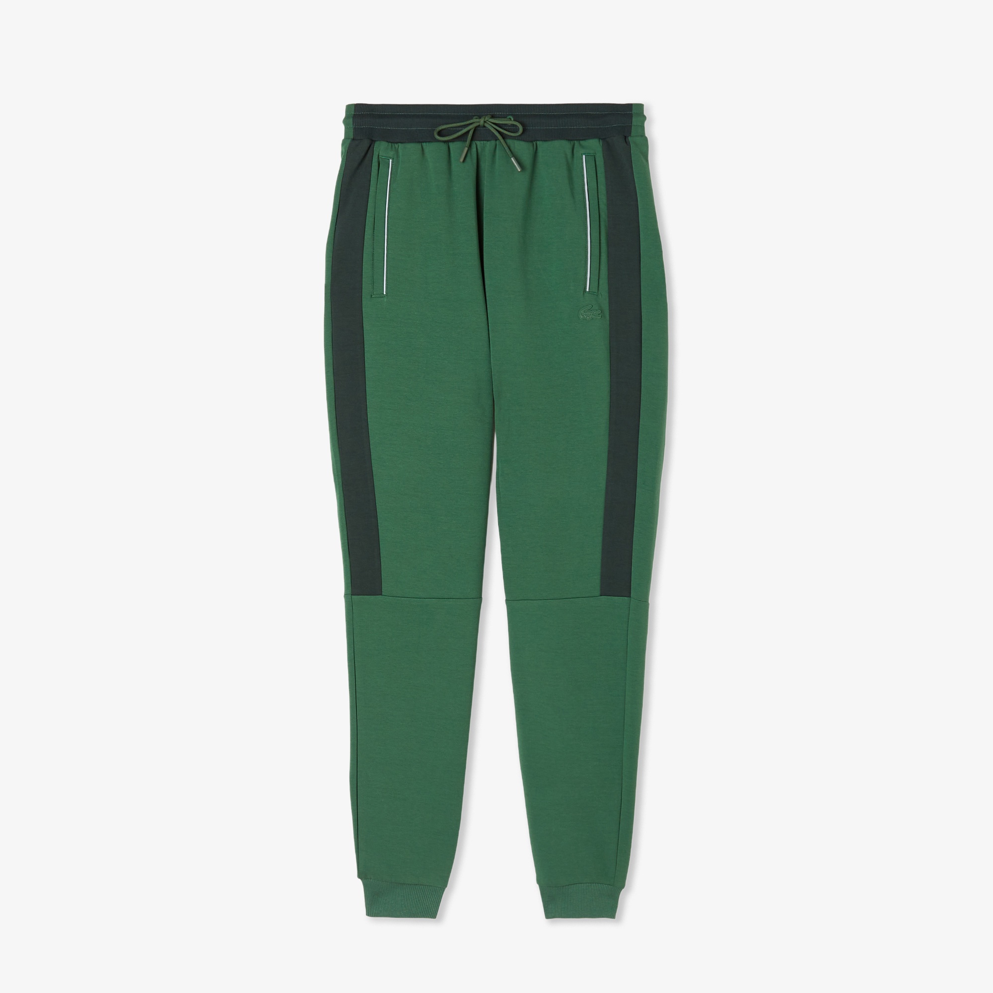 Lacoste Erkek Slim Fit Renk Bloklu Yeşil Eşofman Altı