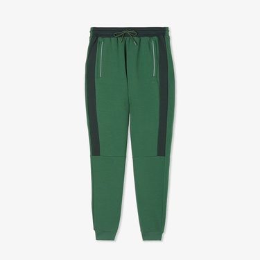  Lacoste Erkek Slim Fit Renk Bloklu Yeşil Eşofman Altı